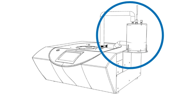 Система охлаждения калориметра ДСК